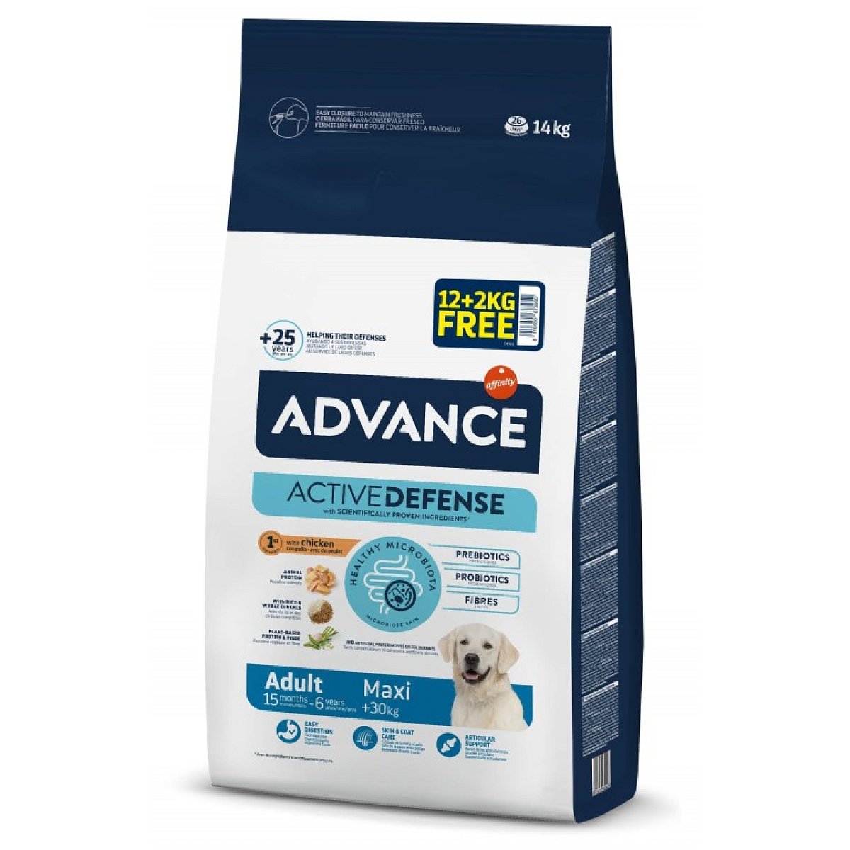 ADVANCE DOG MAXI Adult 14kg