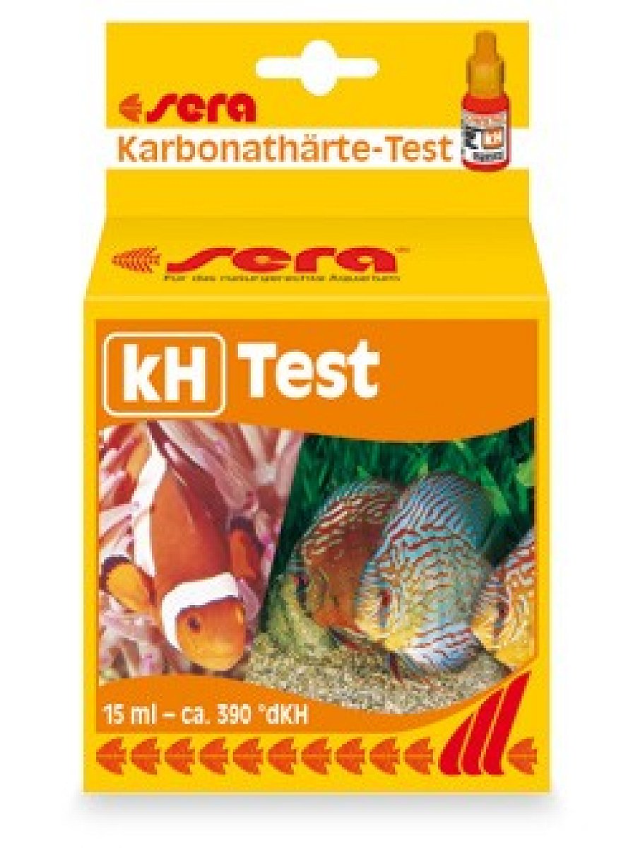 Sera test uhličitanové tvrdosti akvarijní vody kH-test 10 ml