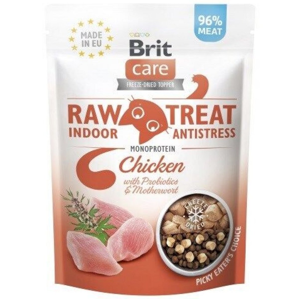 Brit RAW Treat Cat Indoor&Antistress 40g