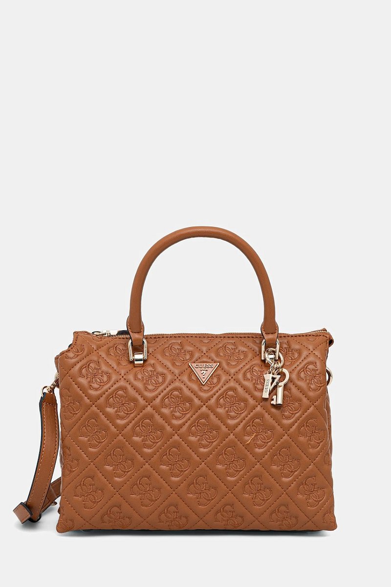 Kabelka Guess ADELASIA hnědá barva, HWQL96 58060