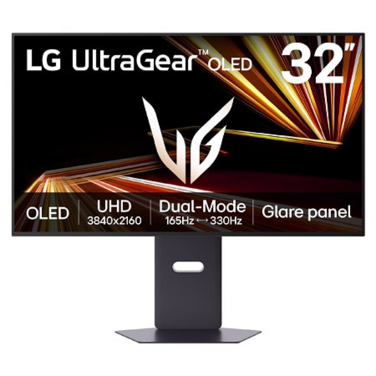 32" herní monitor LG UltraGear™ GX8 OLED 4K UHD - 32GX850A s duálním režimem, 0.03 ms (GtG), DisplayHDR™ True Black 400, Glare panel