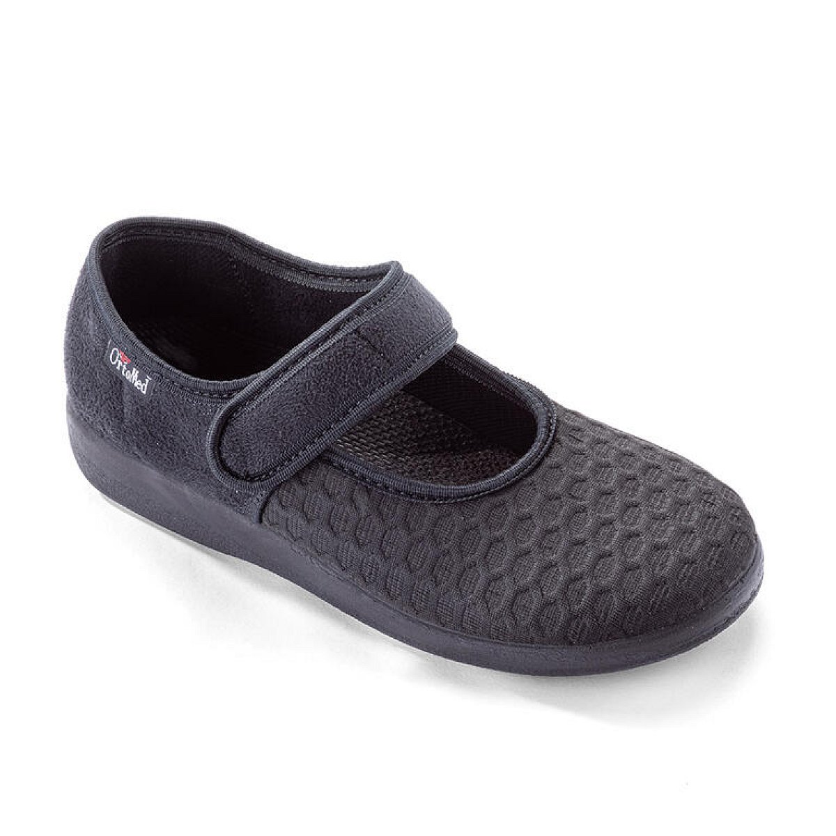 Dámské baleríny s ortopedickou stélkou černé vel. 41