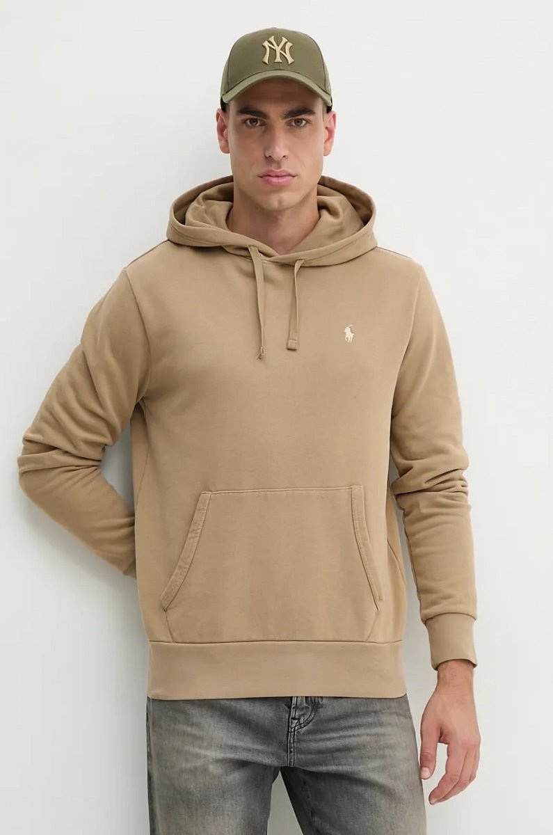 Polo Ralph Lauren mikina s kapucí pánská bavlněná