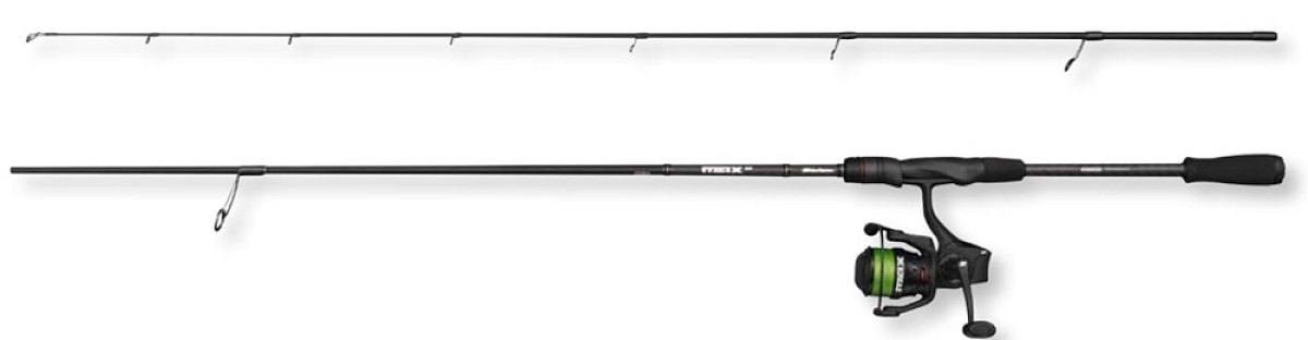 Abu garcia prut max sx 802mh 2,44 m 15-40 g 2 díly + naviják max sx 3000 sp cmb wl