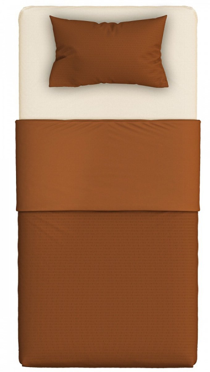 Přehoz na postel 175x235cm meryn - hnědá