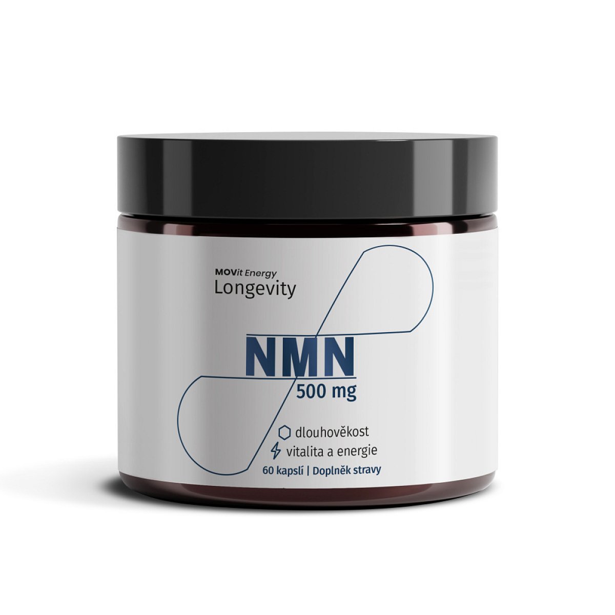 MOVit Energy LONGEVITY - NMN 500 mg 60 kapslí