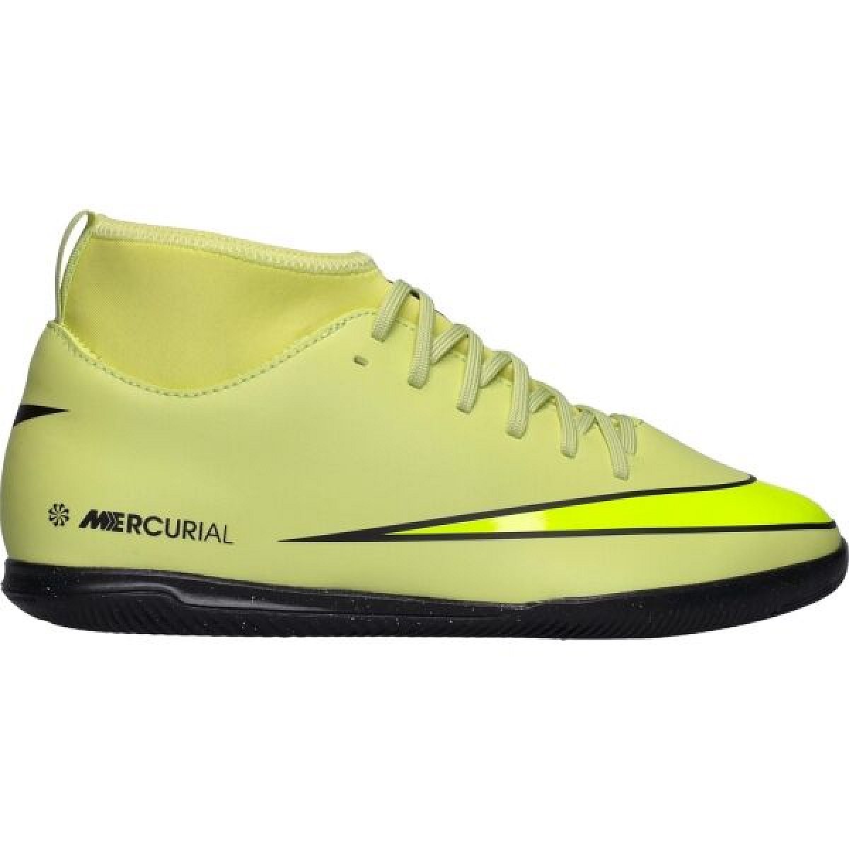 Nike JR MERCURIAL SUPERFLY 10 CLUB IC Dětské sálovky, žlutá, velikost 33.5