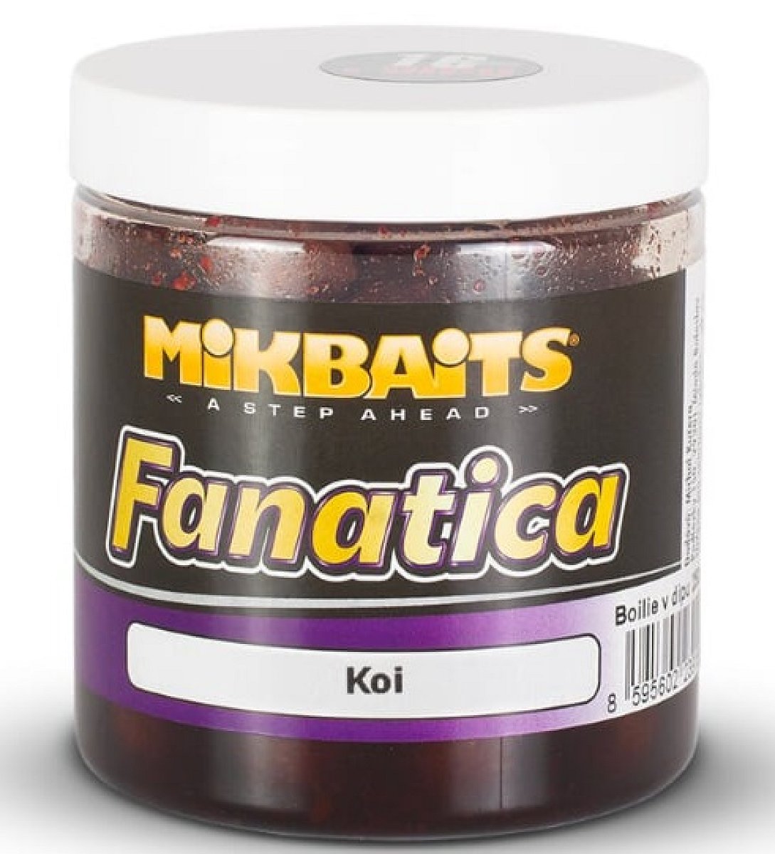 Mikbaits boilies v dipu fanatica koi 250 g 24 mm
