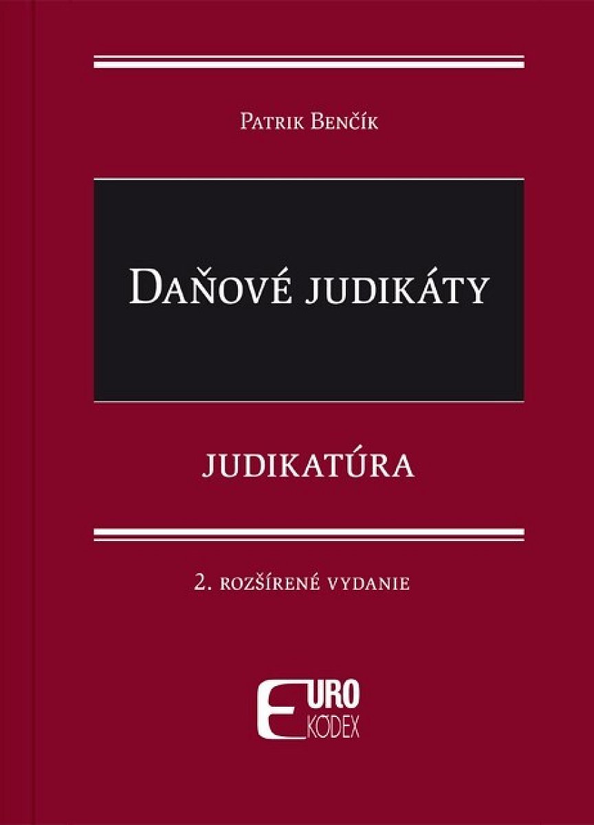 Daňové judikáty