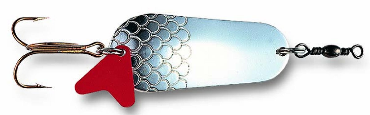 Dam třpytka standard spoon sinking silver - 10 cm 60 g