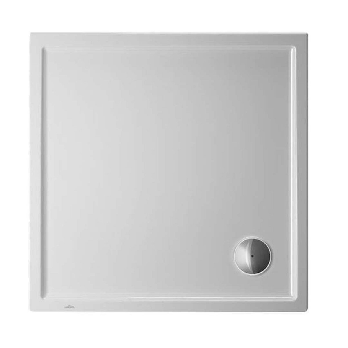 Duravit Starck Slimline - Sprchová vanička 80x80 cm, Antislip, bílá 720114000000001