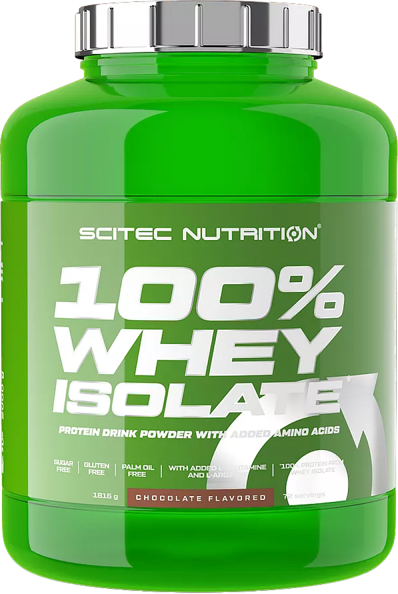 Scitec Nutrition 100% Whey Isolate 1816 g čokoláda-lískový ořech
