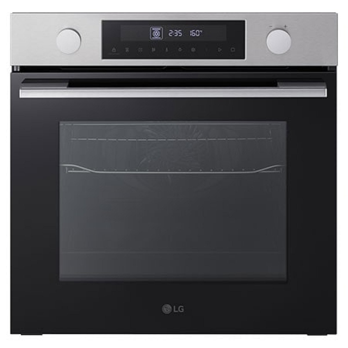 72 l Vestavná trouba s Pyrolýzou LG, Stříbrná
