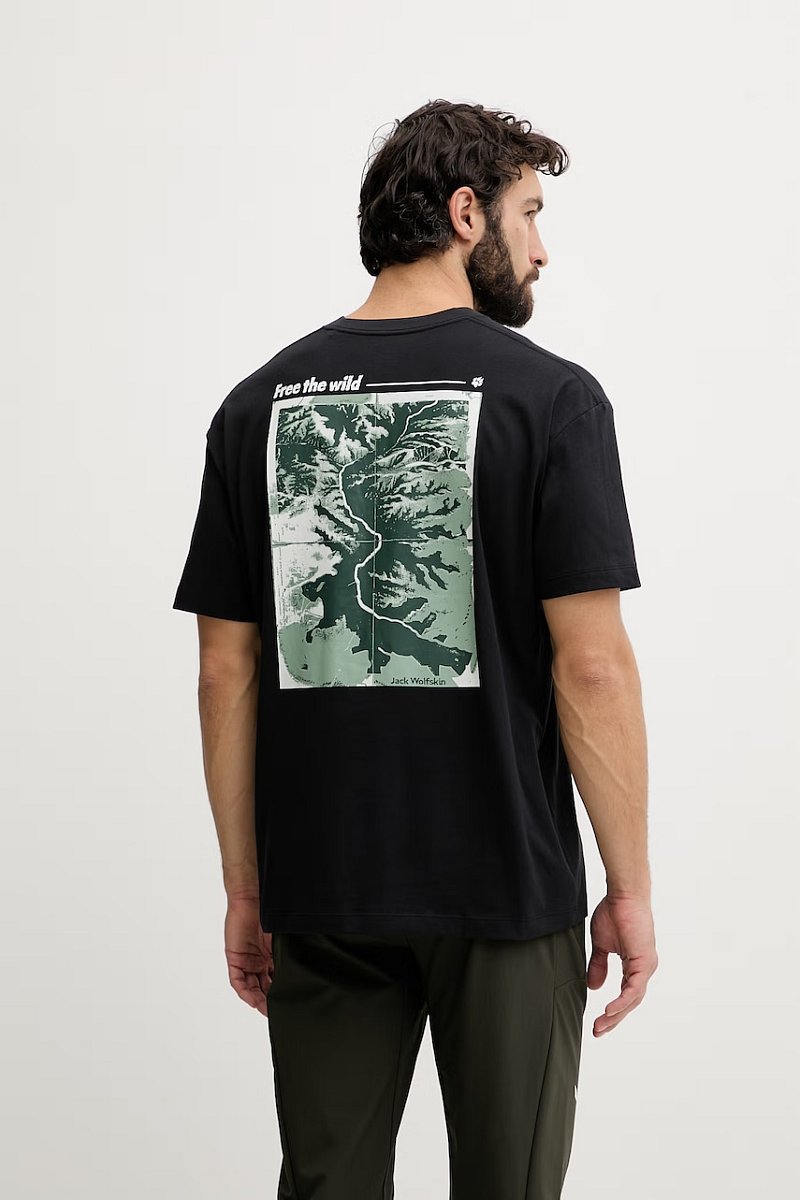 Jack Wolfskin  tričko pánské bavlněné Confident