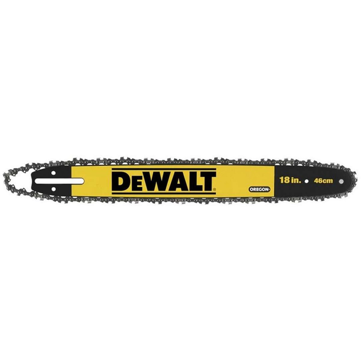DeWALT Příslušenství - Náhradní lišta s řetězem, délka 45 cm DT20661