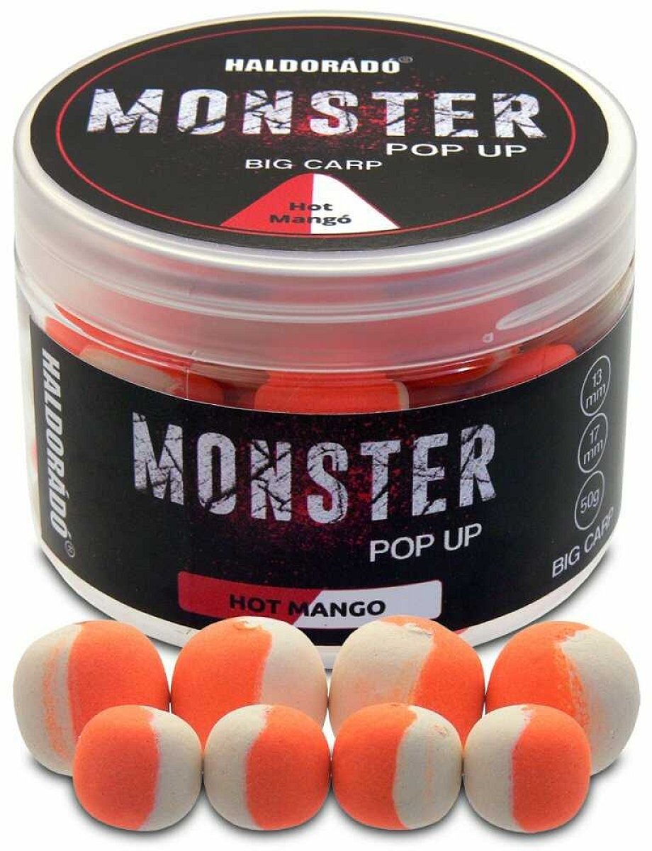 Haldorádó pop-up monster big carp 50 g 13+17 mm hot mango