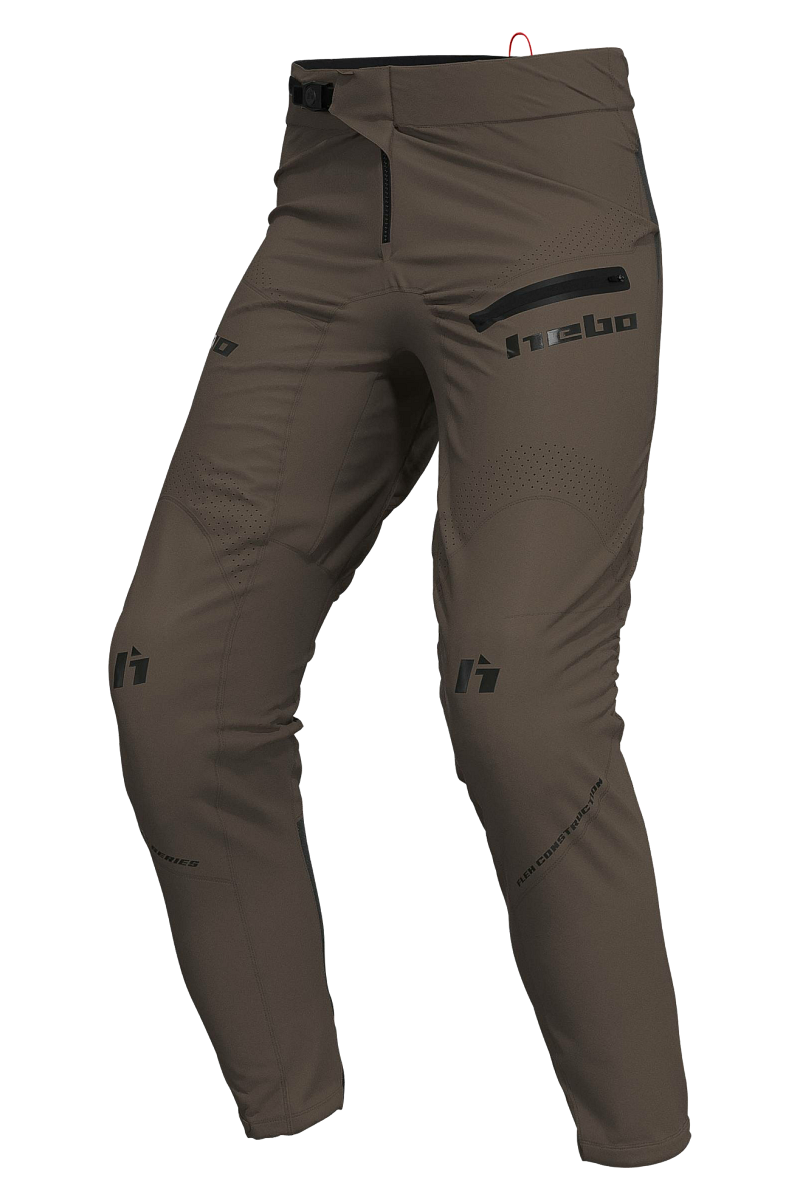 Kalhoty Hebo Tech Trial Hnědá 3XL