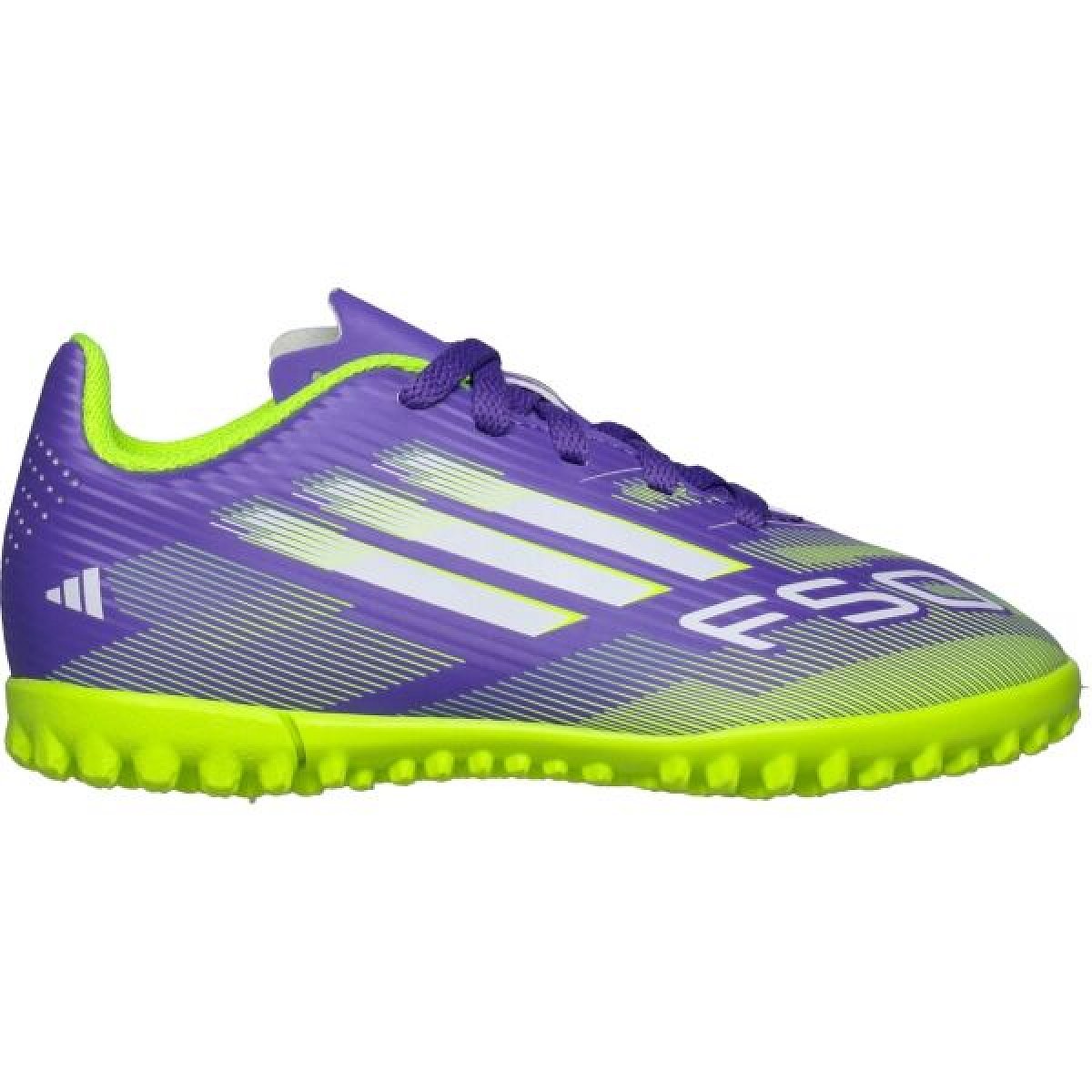 adidas F50 CLUB TF JR Dětské turfy, fialová, velikost