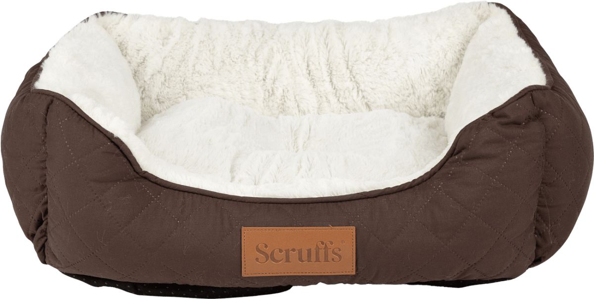 Pelech Scruffs Wilton Box Bed hnědý S 50×40cm