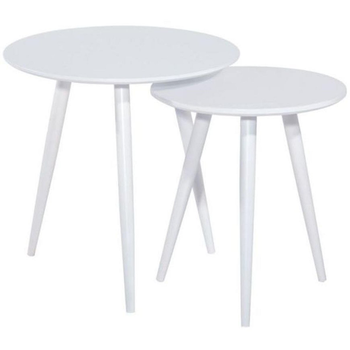 Sada konferenčních stolků Reda bílá