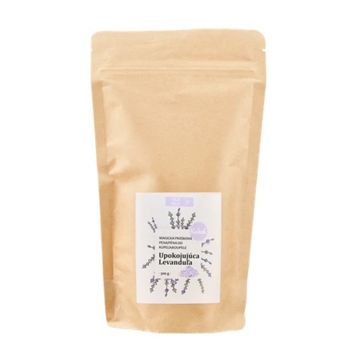 Kvitok Magická pěna do koupele Zklidňující levandule Obsah balení: 300 g