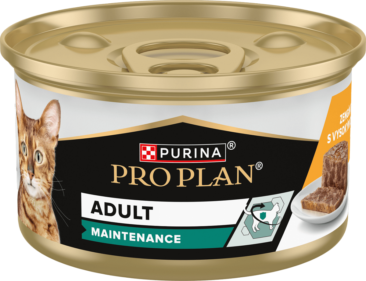 Konzerva Pro Plan Cat Adult terina s kuřetem 85 g
