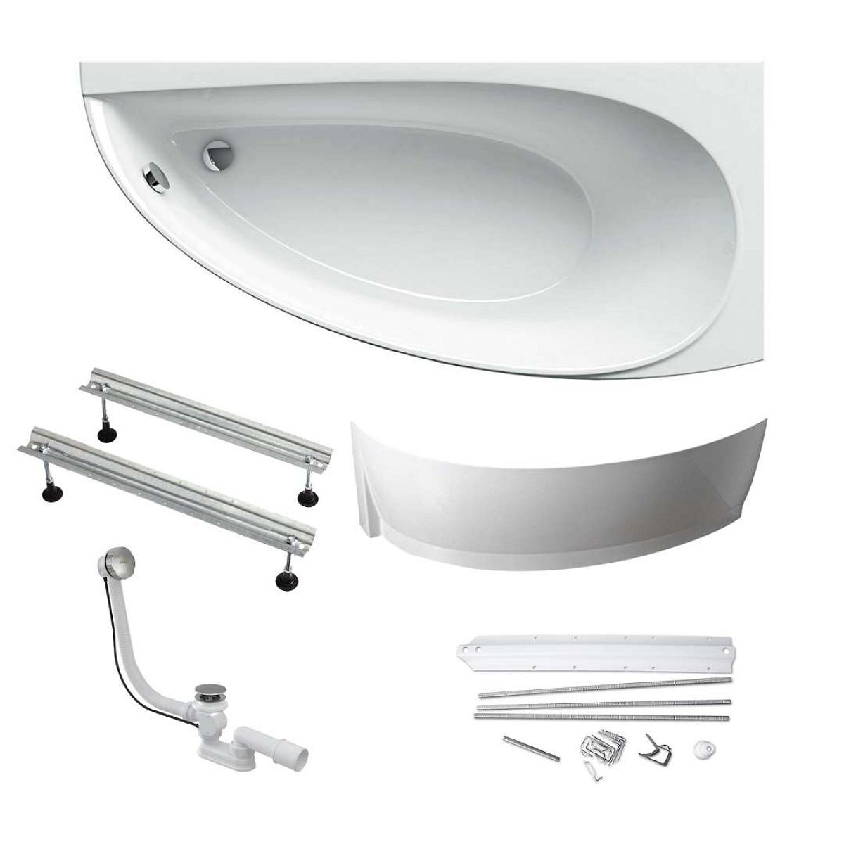 SANITINO - Set vany Ravak a příslušenství SANIXRAV0002