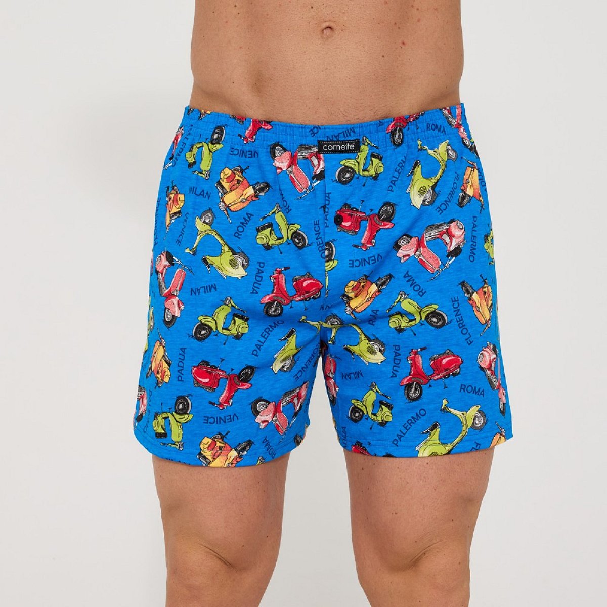 Pánské trenky Cornette Classic vícebarevné (001/185) S, trenýrky