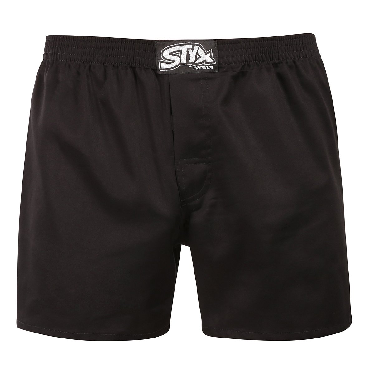 Pánské trenky Styx premium art klasická guma černé (AP960) XL, trenýrky