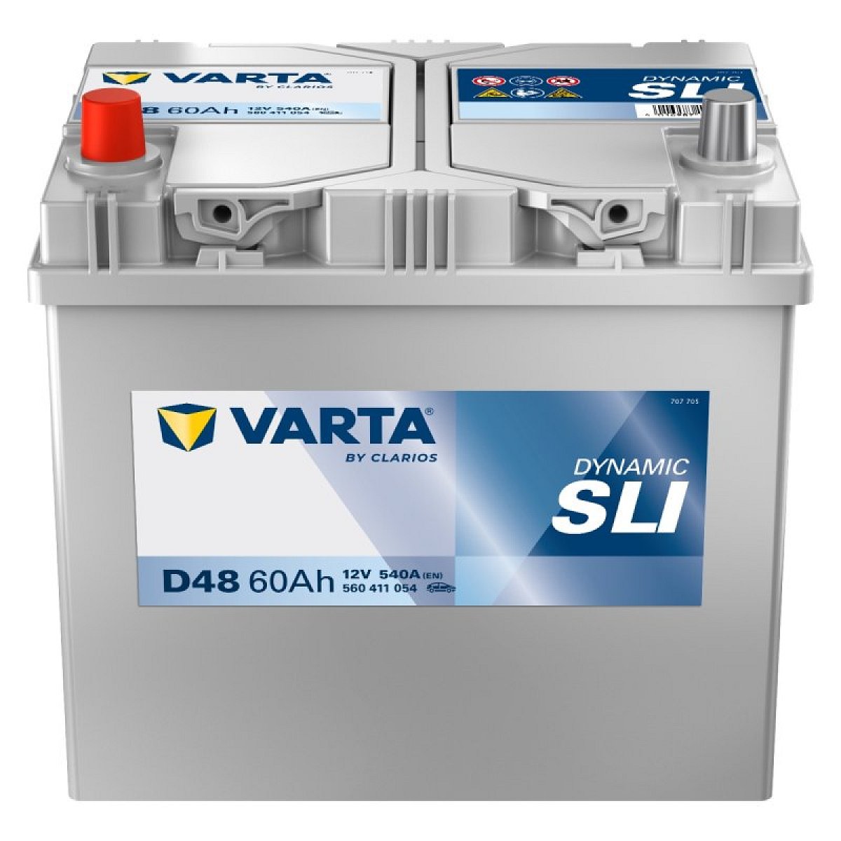 Autobaterie Varta Dynamic SLI 60Ah, 12V, 540A, D48 (LEVÁ)