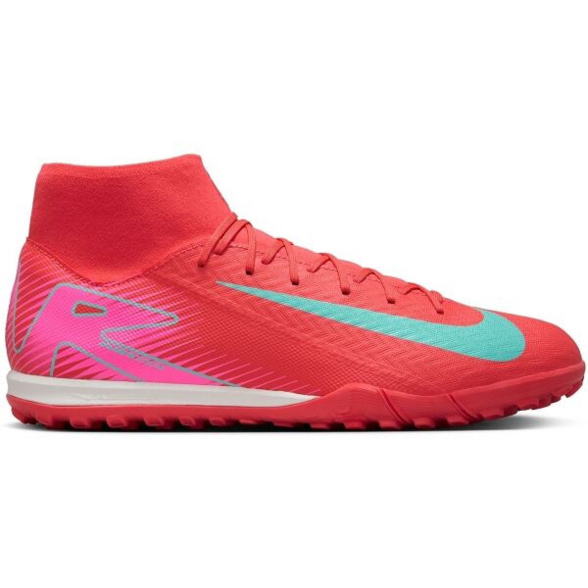 Nike AIR ZOOM MERCURIAL SUPERFLY 10 ACADEMY TF Pánské turfy, červená, velikost 45.5