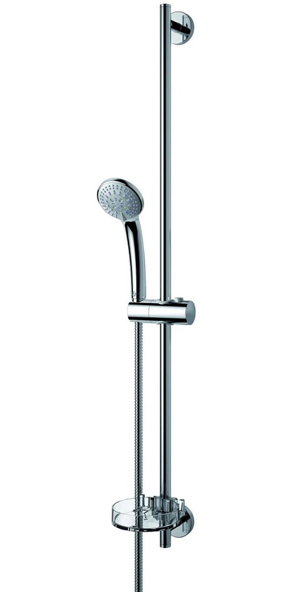Ideal Standard Idealrain - Set sprchové hlavice 80, 3 proudy, tyče a hadice, chrom B9504AA