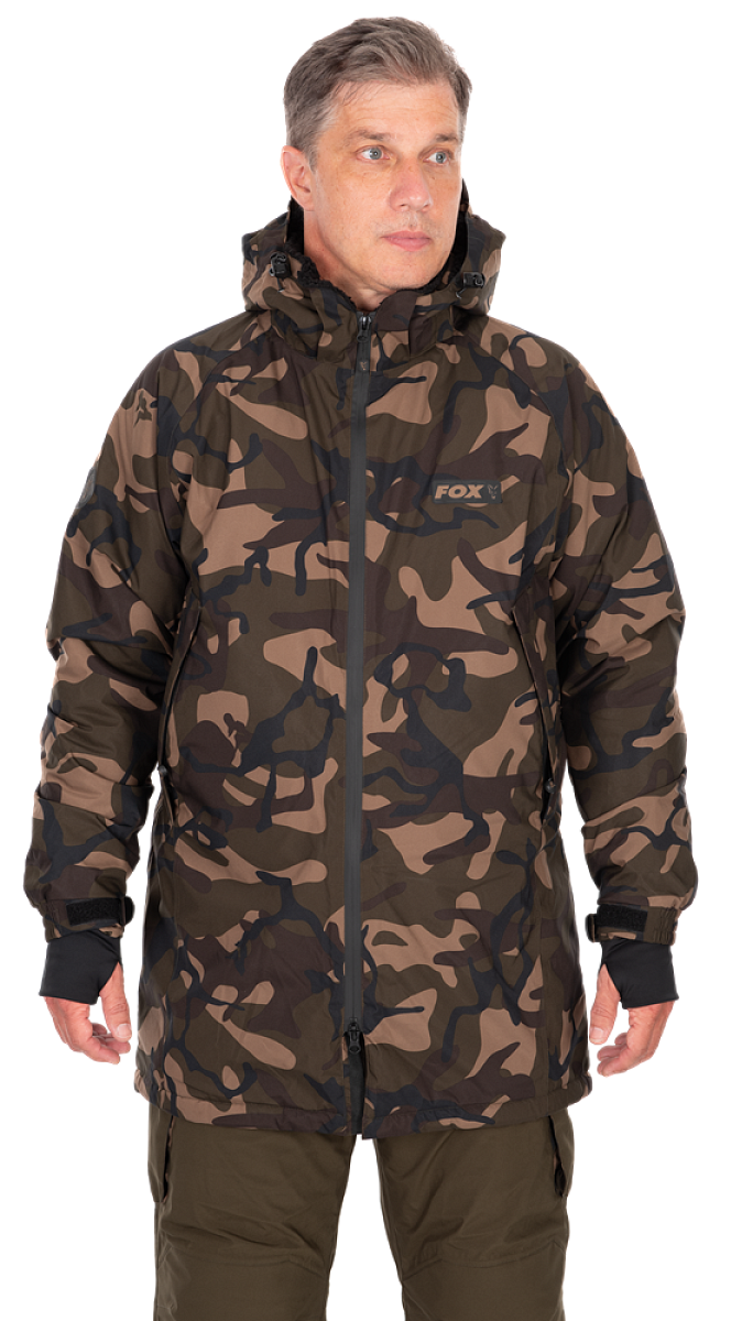 Fox bunda camo sherpa tec 3/4 jacket limited - xl