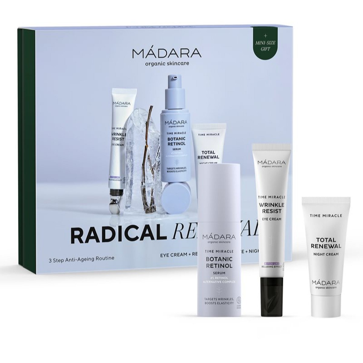 MÁDARA Time Miracle Radical Renewal sada proti stárnutí pleti