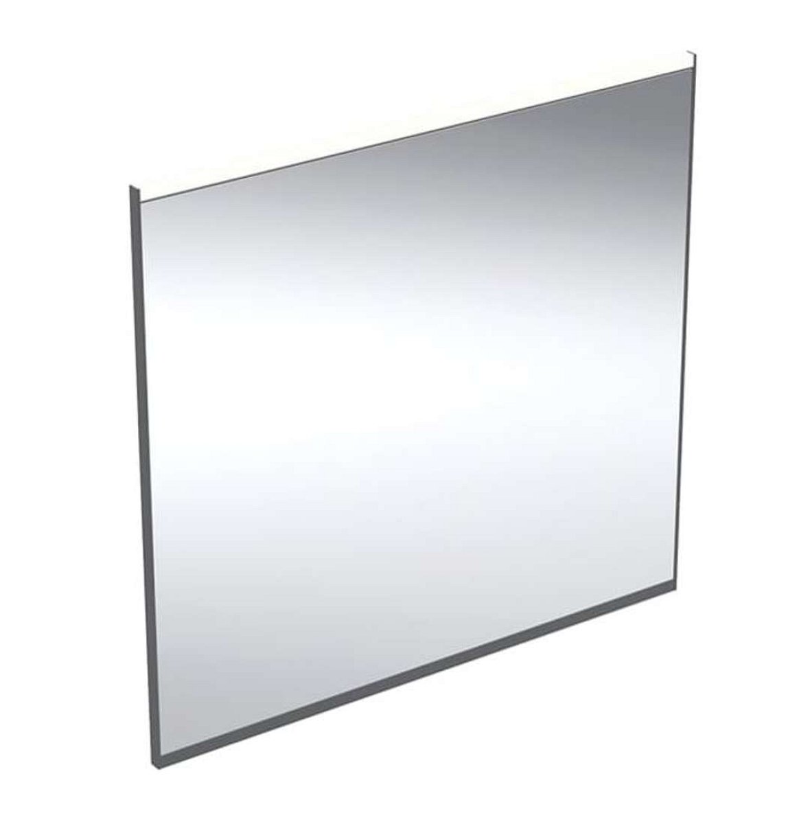Geberit Option - Zrcadlo s LED osvětlením a vyhříváním, 75x70 cm, matná černá 502.782.14.1