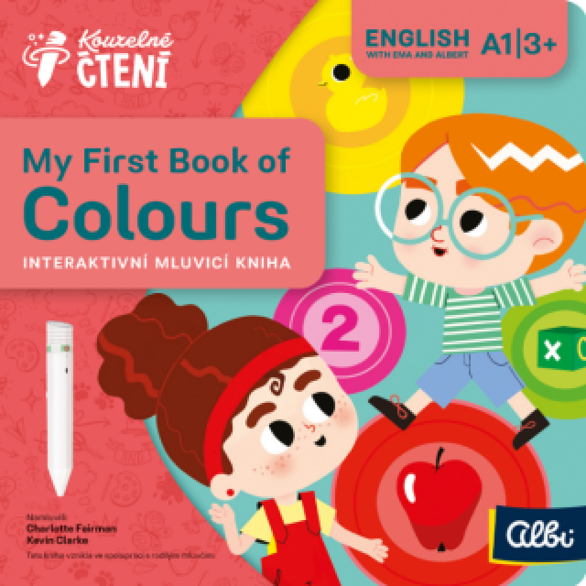 My First Book of Colours - Kouzelné čtení Albi