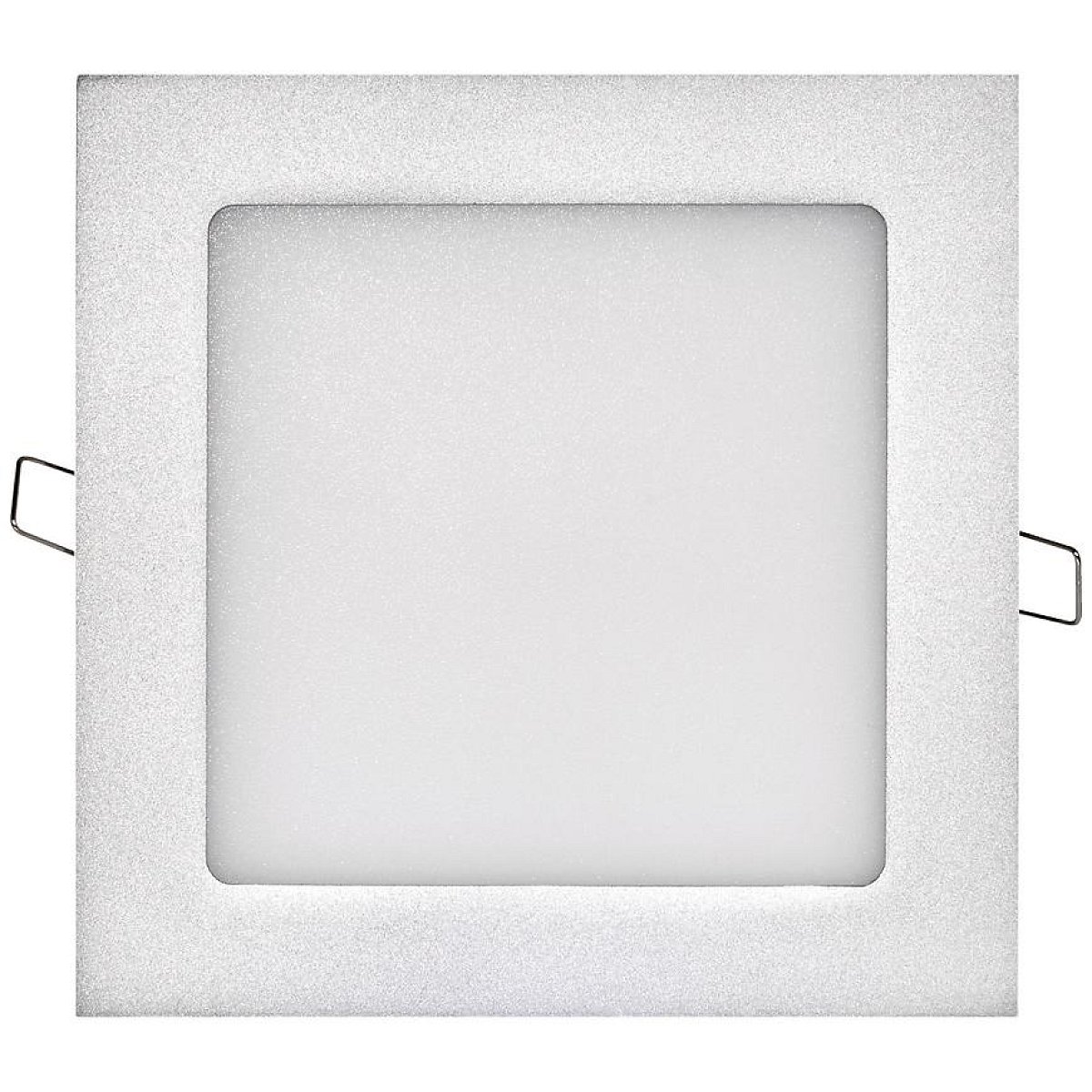 LED podhledové svítidlo PROFI stříbrné, 17 x 17 cm, 12,5 W, neutrální bílá