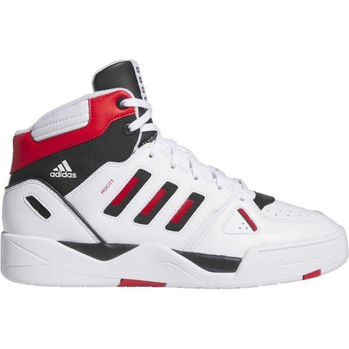 adidas MIDCITY MID Pánská volnočasová obuv, bílá, velikost 42