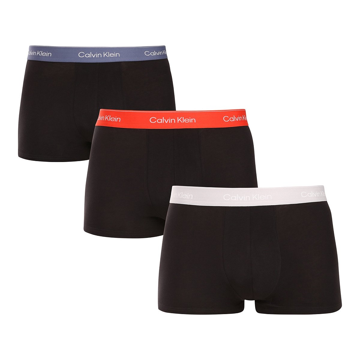 3PACK pánské boxerky Calvin Klein černé (NB4392-VQO) S, trenky / trenýrky