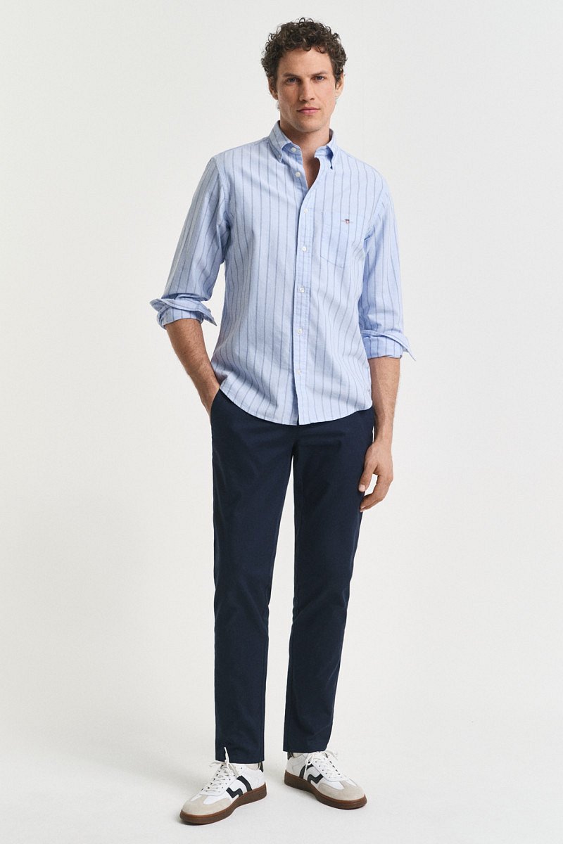 KALHOTY GANT SLIM CHINOS MARINE