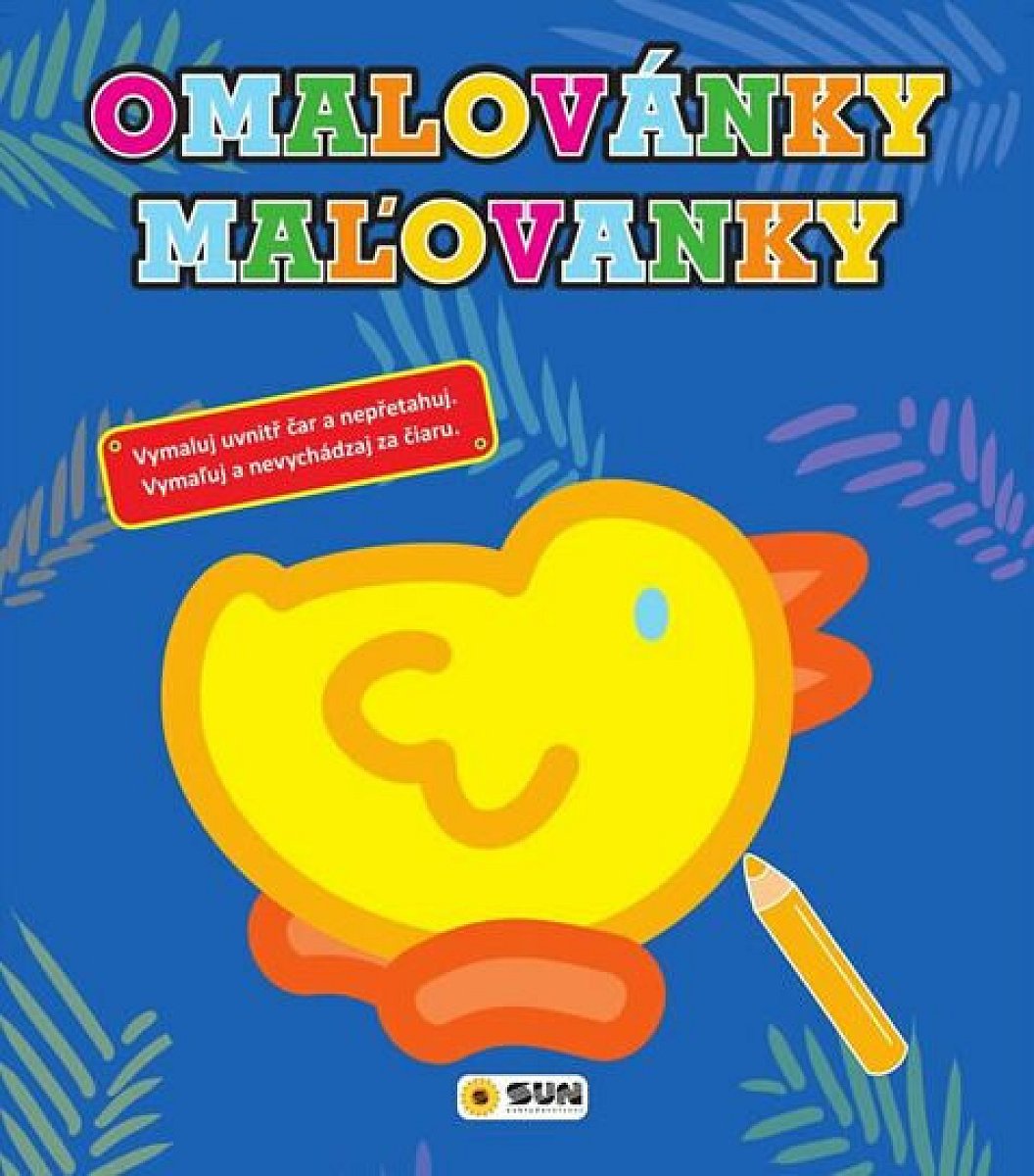 Omalovánky - Modré (poškozené)