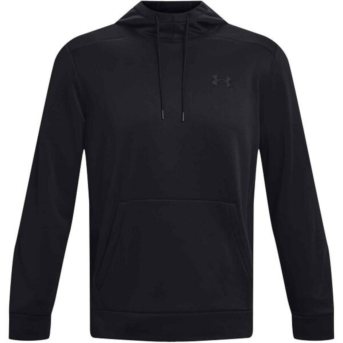Under Armour ARMOUR FLEECE HOODIE Pánská mikina, černá, velikost