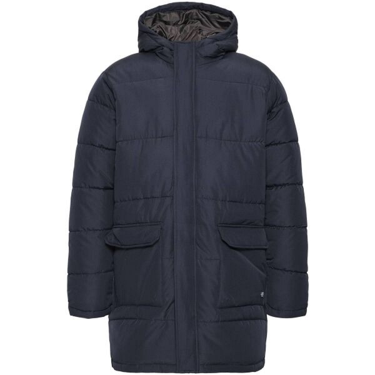 BLEND BHELWIN PARKA Pánský prošívaný kabát, tmavě modrá, velikost
