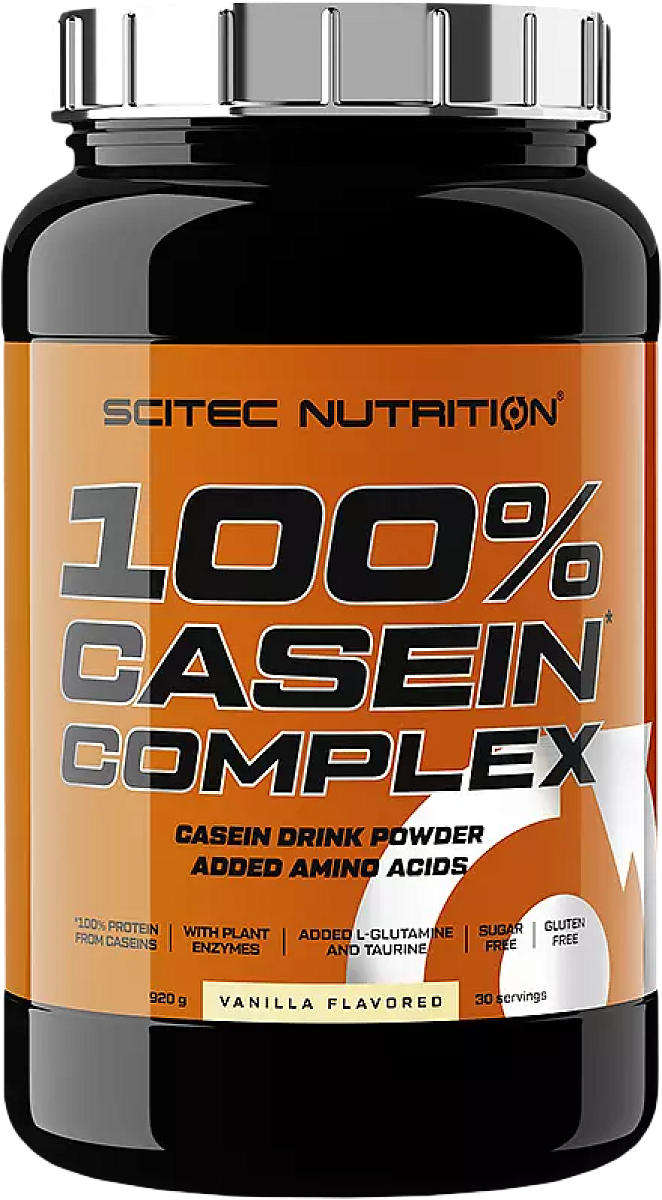 Scitec Nutrition 100% Casein Complex 920 g belgická čokoláda