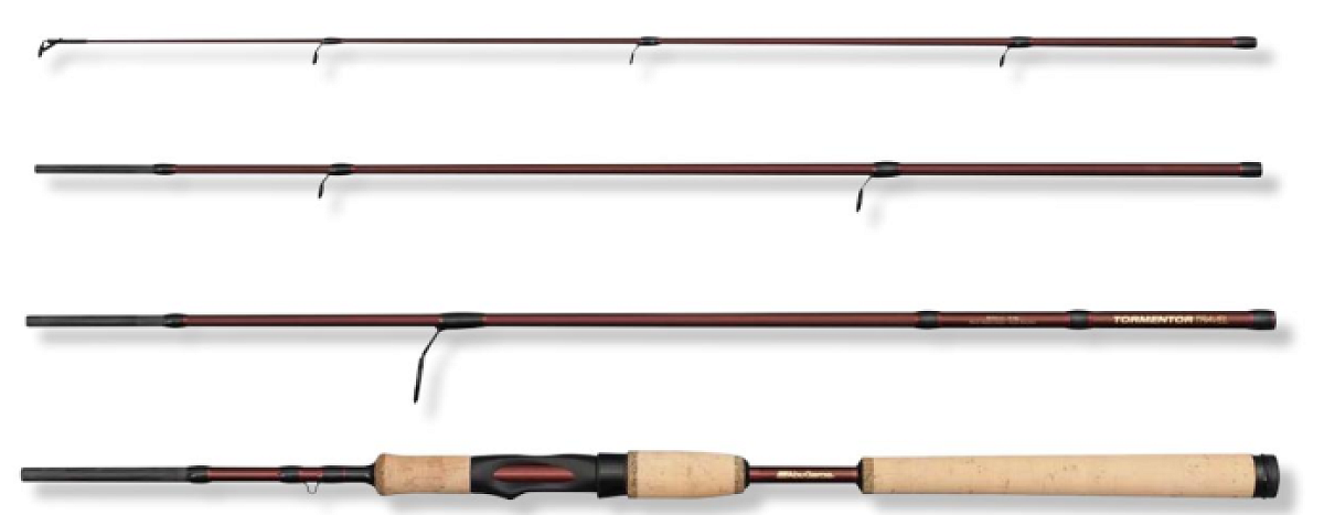 Abu garcia prut tormentor 2 travel 1004 m spinning 3,04 m12-36 g 4 díly