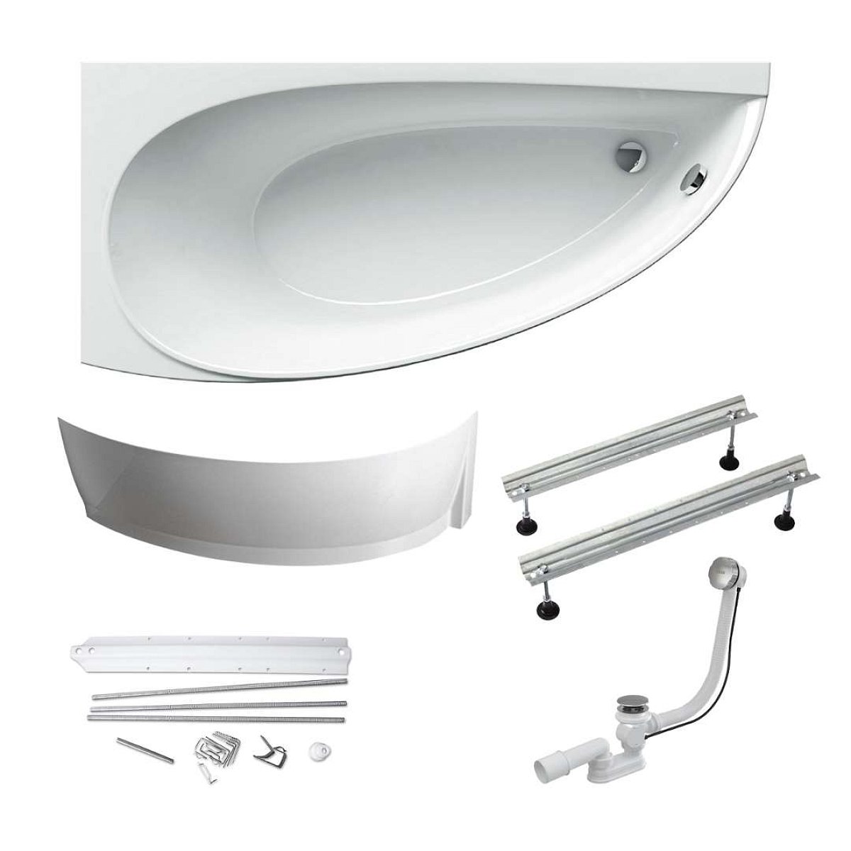 SANITINO - Set vany Ravak a příslušenství SANIXRAV0001