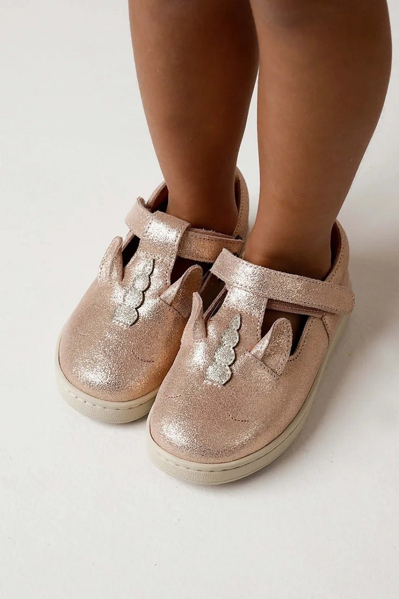Dětské kožené polobotky Donsje Esterre Shoes Unicorn