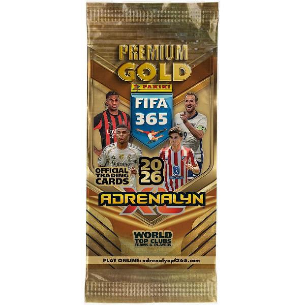 PANINI FIFA 365 2025/2026 - ADRENALYN karty - GOLD PACKET