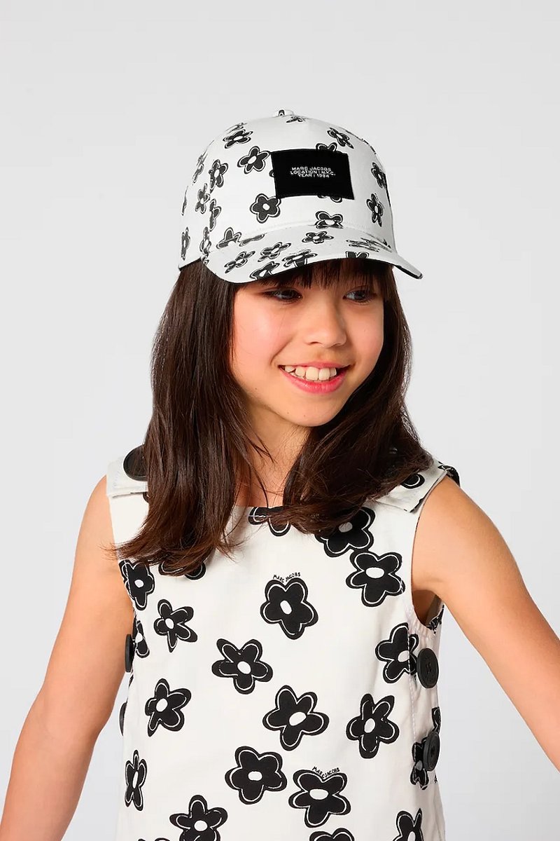 Dětská bavlněná kšiltovka Marc Jacobs
