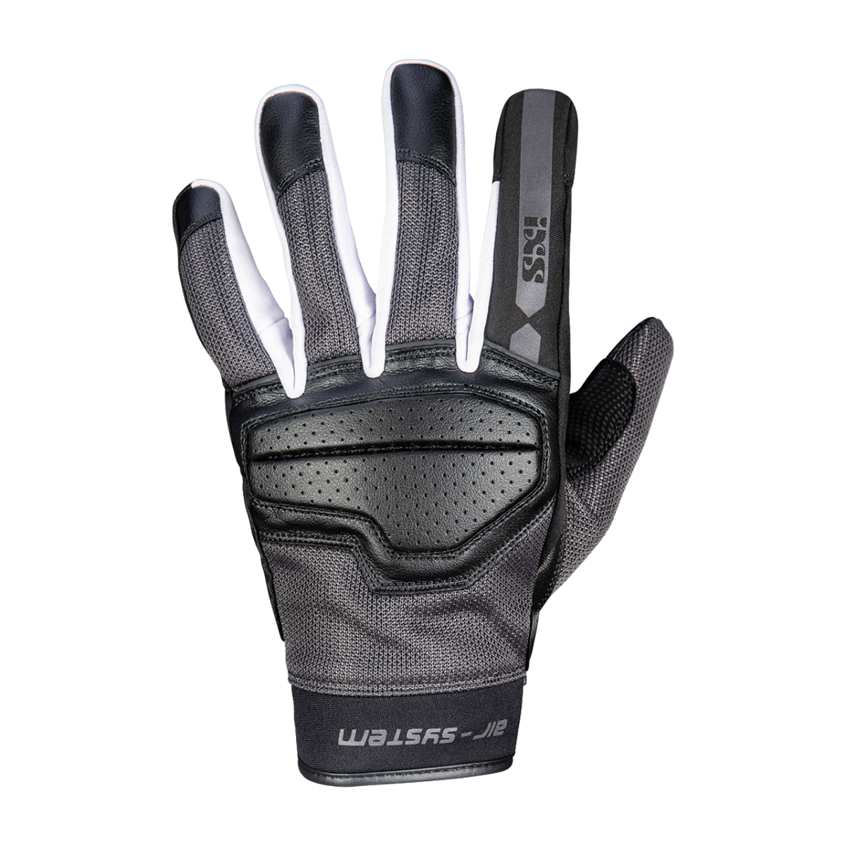 Motocyklové Rukavice iXS Classic Evo-Air Černo-Šedo-Bílá 2XL (12)